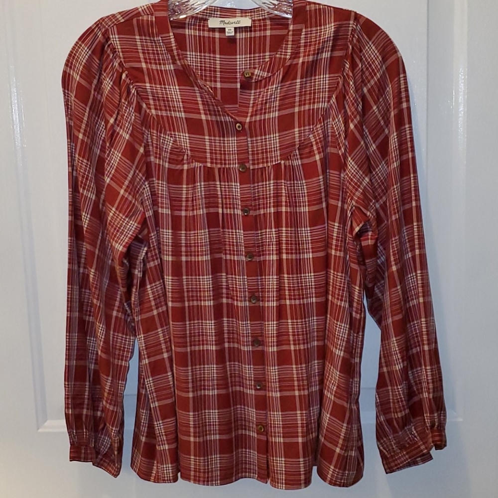 LIKE NEW Madewell Button Down Casual Top
